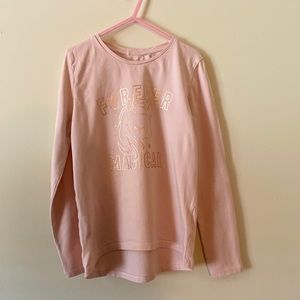 🦄 Little girls forever magical LS Tee